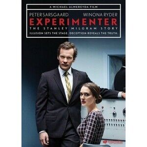 Experimenter Movie Psychological Suspense Winona Ryder DVD